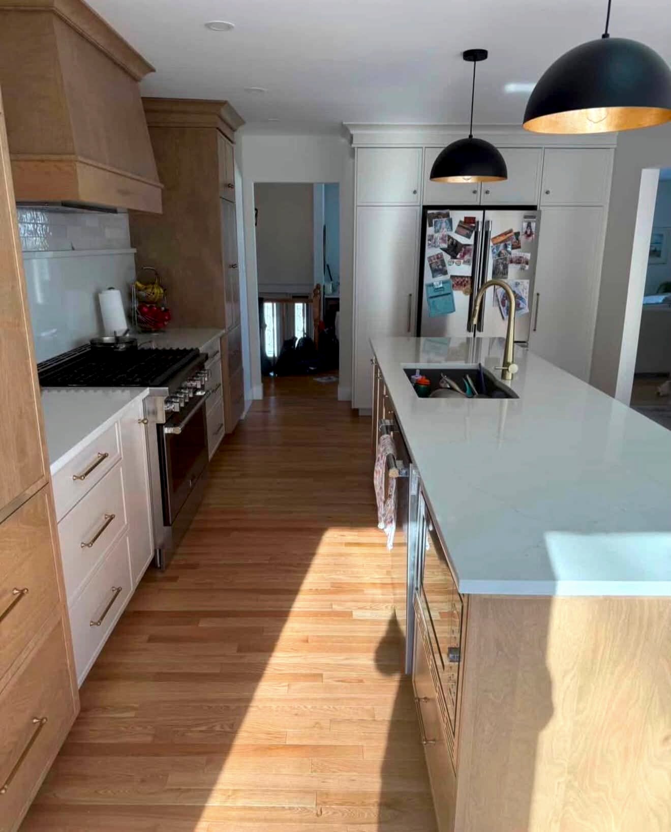 Premium quartz kitchen renovation, Saint John NB